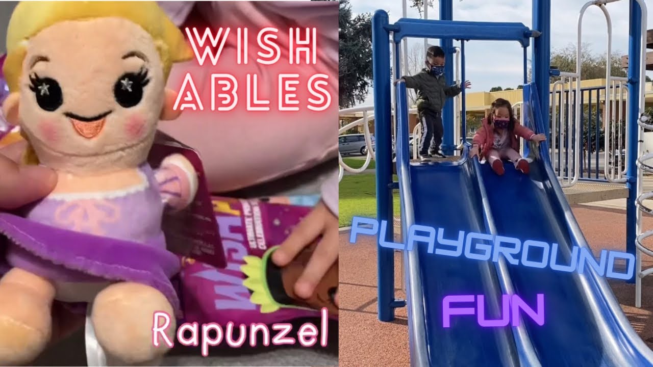 Disney Wishables & Playground Fun with Toddlers