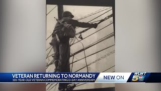 Lincoln Heights veteran, 103 years old, leaving for 80th D-Day ceremony in Normandy