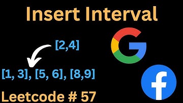 INSERT INTERVAL | LEETCODE 57 | PYTHON SOLUTION
