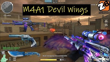 Crossfire NA 2.0 : M4A1 Custom Devil Wings - Hero Mode X - Zombie V4