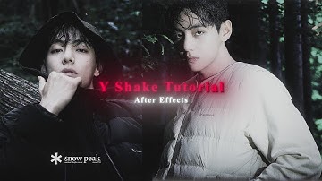 After Effects Y Shake Tutorial (Easy & Smooth)