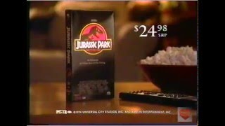 Juric Park Vhs Television Commercial 1994