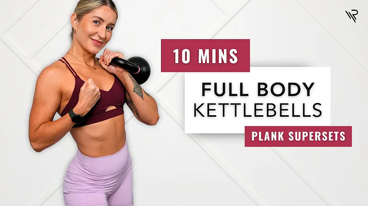 10 Min Full Body and Core Kettlebell Workout (Intermediate)