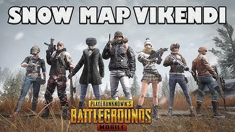 SNOW MAP VIKENDI | 0.10.0 NEW UPDATE | RANK PUSHING TO CONQUEROR | PUBG MOBILE