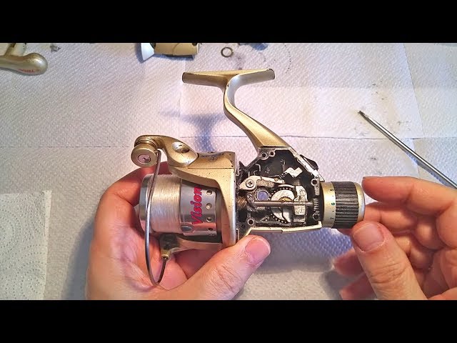 Shakespeare Tiger 50 spin fishing reel problem diagnosis and how