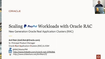 Scaling Paypal OLTP workloads with Oracle Real Application Clusters