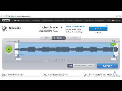 Velo Disturbio beneficio Cómo cortar una canción online? (Cortador mp3) - YouTube