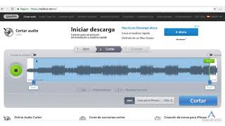 ¿Cómo cortar una canción online? (Cortador mp3) screenshot 1