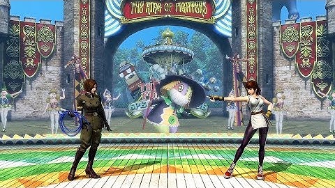 LEVEL 5 Whip VS Yuri Sakazaki KOF XIV BATTLE TUTORIAL The King of Fighters XIV