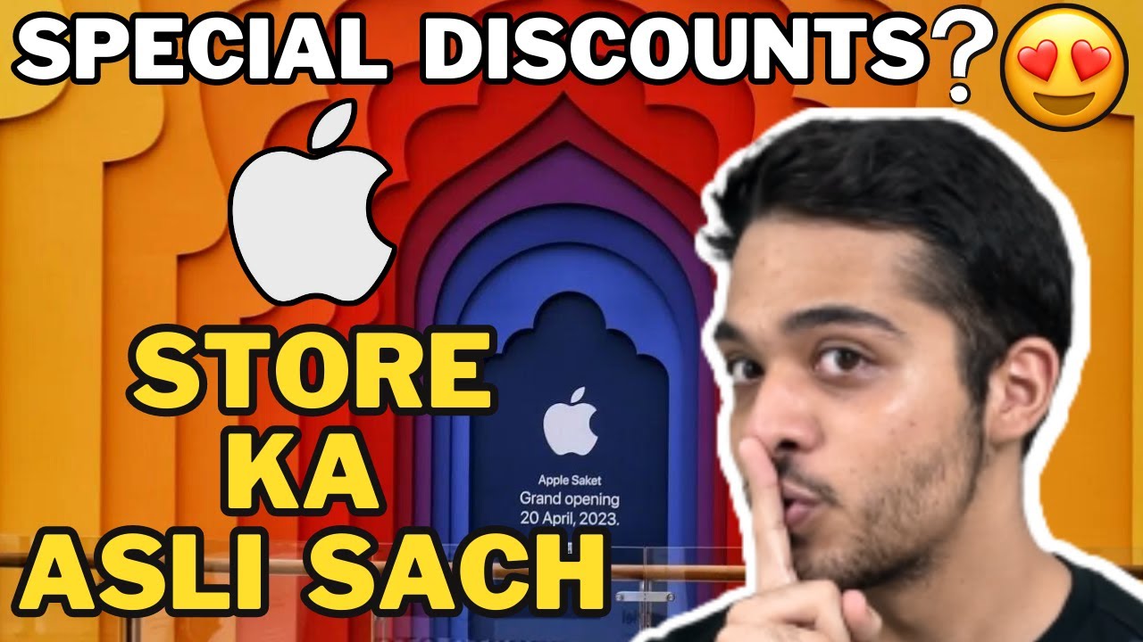 APPLE STORE KA ASLI SACH! SPECIAL DISCOUNT? APPLE STORE SAKET