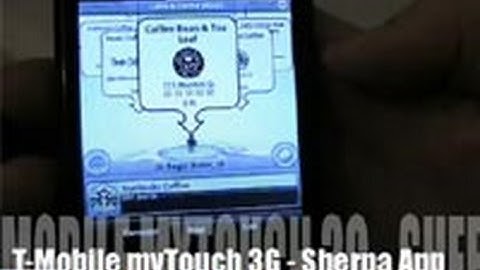 T-Mobile myTouch 3G - Sherpa Application
