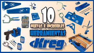 10  DE LAS MEJORES NOVEDADES EN HERRAMIENTAS KREG DE 2022  unboxing y muestra de uso