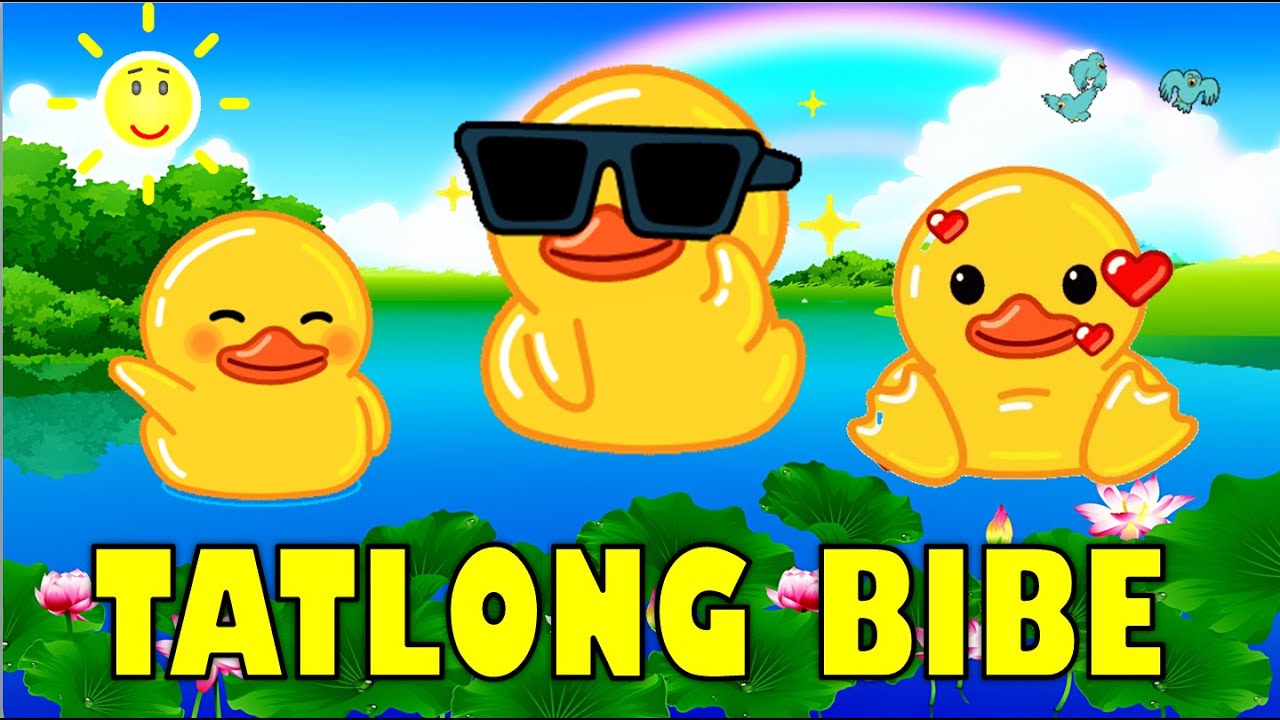 Tatlong Bibe Awiting Pambata Tagalog Animated Nursery Rhymes For