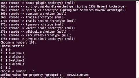 Basic Maven based application