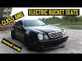 POWERED 911 GT3 STYLE BUCKET SEATS IN MY MANUAL SWAP CLK55 AMG?!