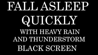🔴 Rain sound with thunder storm to get sleep immediately : This Was Unexpected!!