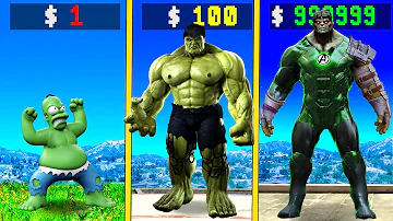 $1 HULK to $1,000,000,000 in GTA 5