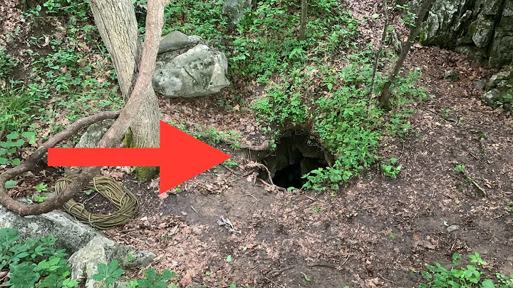 ALONE in a Bottomless Hole I Found in The Woods