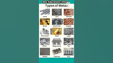#Do you know types of Metal? #shorts #shortvideo #trending #viral #education #advance #learning
