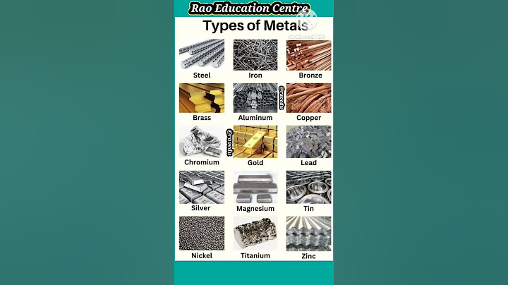 #Do you know types of Metal? #shorts #shortvideo #trending #viral #education #advance #learning