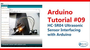 Ultrasonic Sensor HC-SR04 with Arduino Tutorial | Ultrasonic sensor Arduino code #09