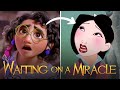 If mulan sang waiting on a miracle encanto rewrite