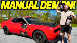 I BUILT A MANUAL DODGE DEMON WITH 1000HP!