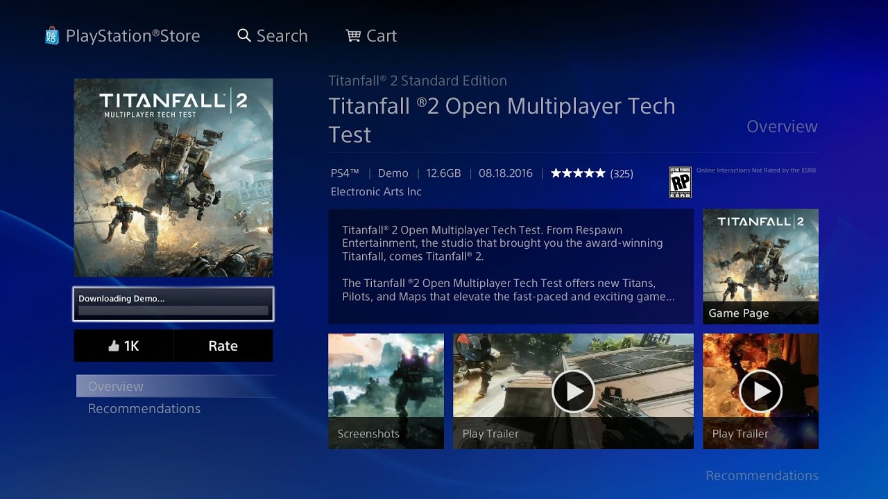 How To Download Titanfall 2 Open Multiplayer Tech Test On Ps4 Youtube