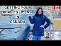 GETTING YOUR DRIVER'S LICENSE IN CANADA.