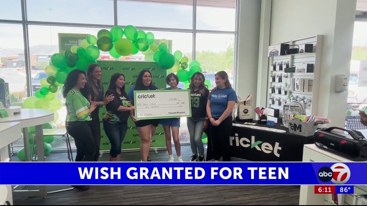 The Make-a-wish foundation makes dreams come true for one cancer patient