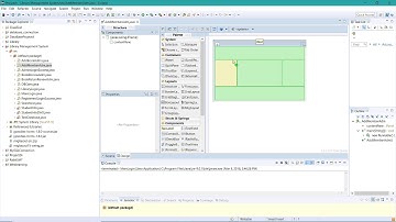 Java Programming | Eclipse | Design a JFrame and Add Search Button