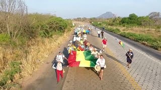 Indigenous Bolivians march to protect habitat from wildfires | AFP