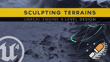 How To Sculpt Terrain & Landscapes - #7 Unreal Engine 4 Level Design Tutorial Series