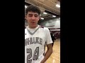 Wahluke senior Alex Valdez talks about final season