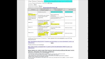Due Dates Calendar | My second step getting started with Canvas #darrellbarnes #darrelldbarnes