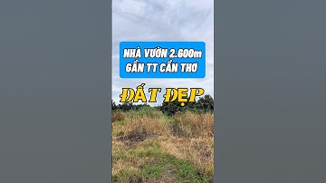 ĐẤT NÔNG NGHIỆP NGHĨ DƯỠNG #linhcantho #batdongsan #bds #datnengiare