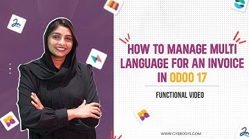 #19 How to Manage Multi Language for an Invoice in Odoo 17 Sales | Odoo 17 Sales Tutorials