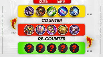 HOW TO COUNTER AND RECOUNTER S25 META ITEMS | MLBB ULTIMATE BUILD GUIDE