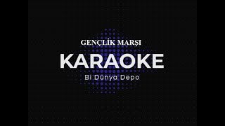 GENÇLİK MARŞI Karaoke - Dağ Başı Duman Almış Resimi