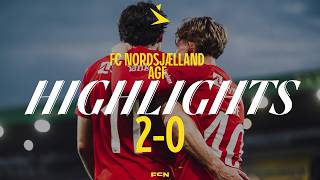 Highlights: FC Nordsjælland 2 - 0 AGF (3F Superliga)