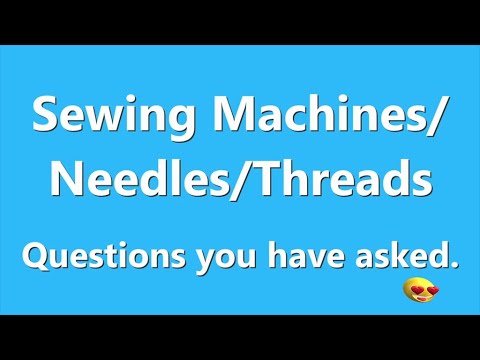 What Size Needles? - What Type of Needles? - Automotive Upholstery 