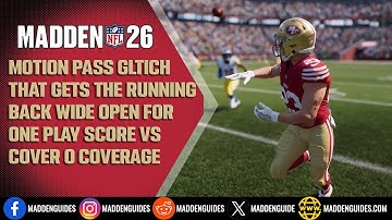 Motion Pass Glitch: Snelle Touchdown Hack in Gun Empty Base Flex Madden 26