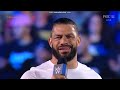 Roman Reigns Accepts Finn Balor's Challenge WWE Smackdown 23rd July 2021