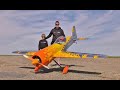 AWESOME SOUND MOKI 250cc 5 CYL RADIAL 40% SCALE CARF RC SUKHOI SU-31- ANDY AT LANGAR - 2021