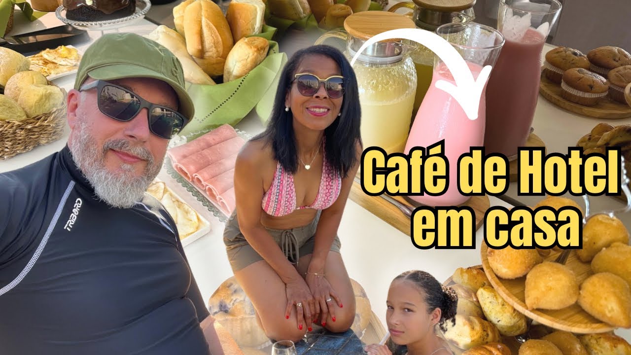 Café da Manhã de Hotel + Tinha GANSOS  + Passeio no Shopping