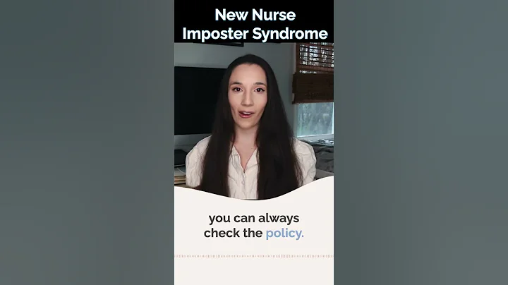 New nurse imposter syndrome #shorts