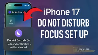 Different Ways to Activate Do Not Disturb Mode on iPhone 17 Series