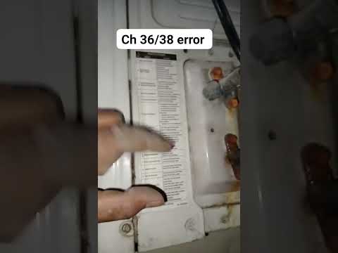 CH 36 ERROR LG INVERTER AC