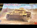 New Kits! Rye Feild Models, Pz.Kpfw.III AUSF. J. The new Panzer III! My first Rye Field kit!