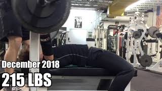 Bench Press Progression | 100 LBS  270 LBS